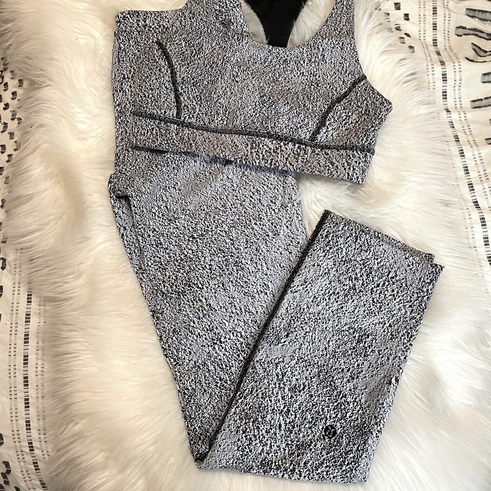 Lulu lemon bra and matching pants